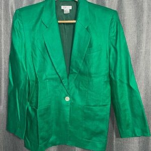 Talbots Green Jacket